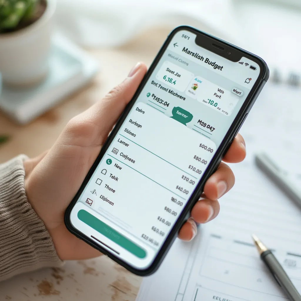 Application de budgétisation intelligente